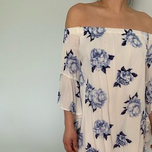 Summer Date Night Off the Shoulder Dress, Size S